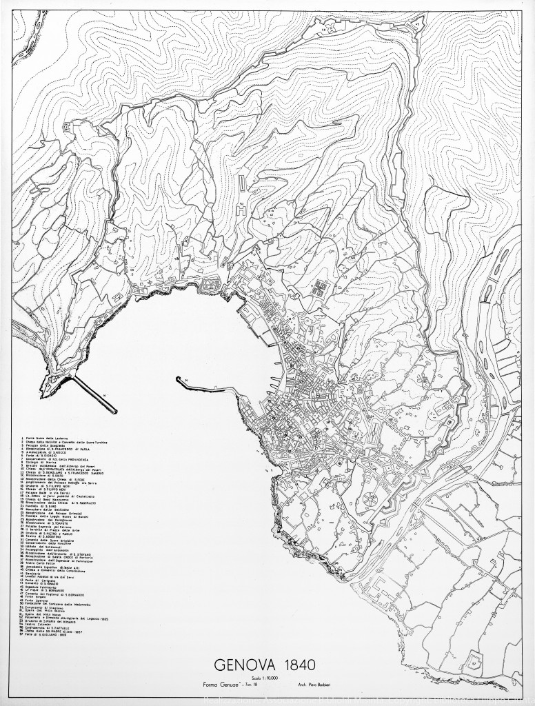 1840 MAPPA + LEGENDA